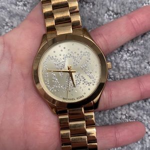 Gold Michael Kors watch